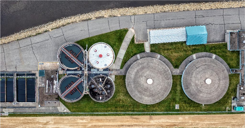 Clarifier Tank Enhanced by Polyacrylamide Flocculation